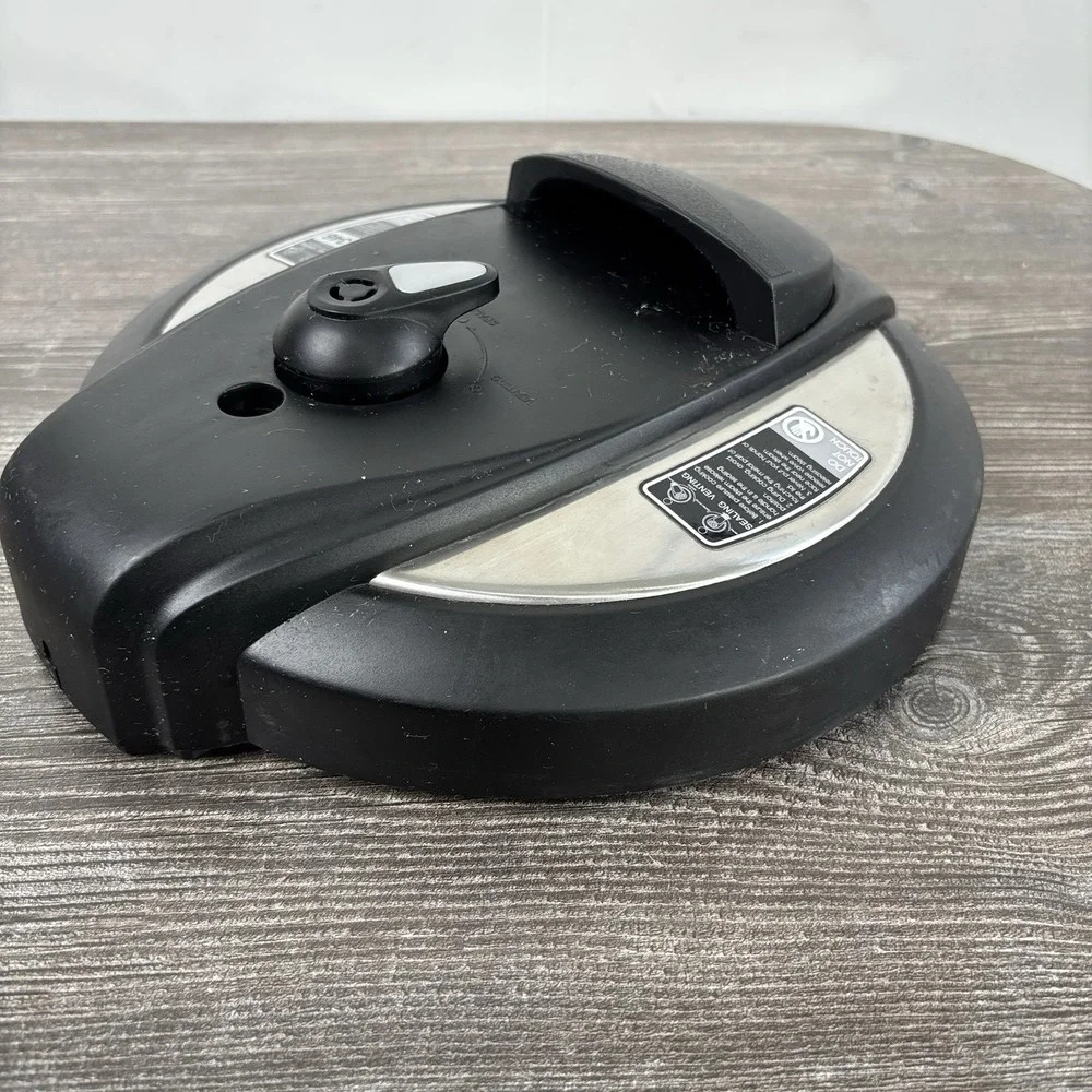 Instant Pot IP-LUX60 V3 6qt 6-In-1 Pressure Cooker Replacement Lid w Gasket Knob